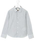 Armani Junior - Striped Dotted Shirt - Kids - Cotton - 4 Yrs, Grey