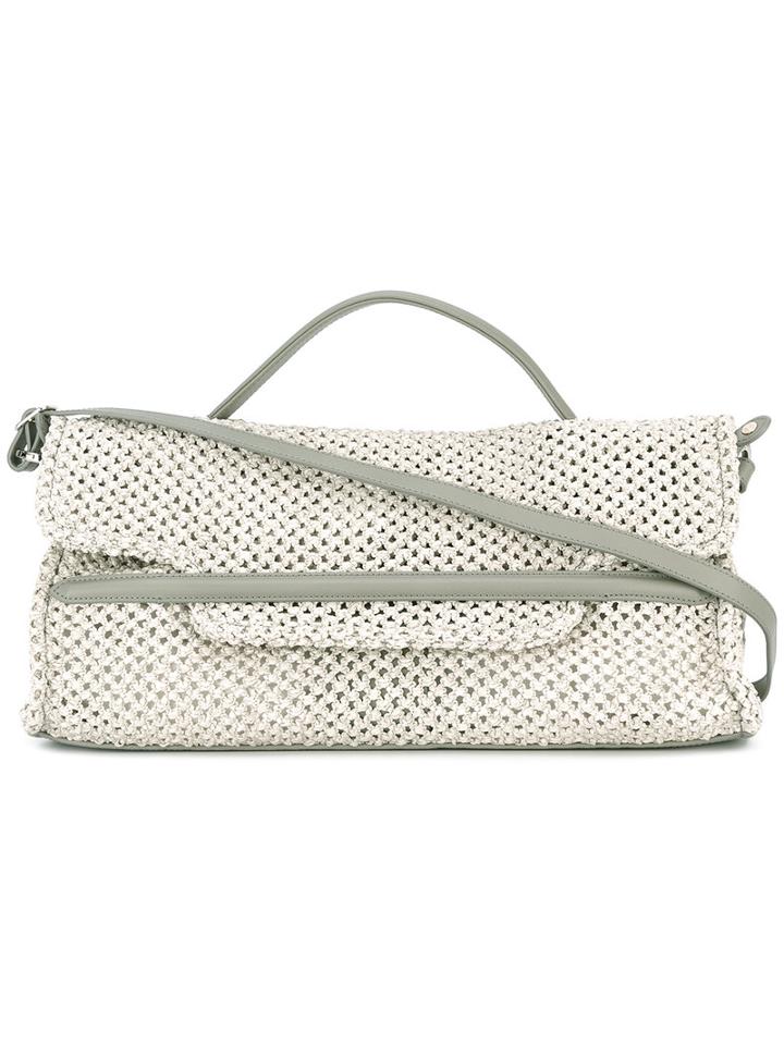 Zanellato 'nina' Tote Bag, Women's, Nude/neutrals, Calf Leather/cotton
