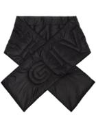Givenchy Quilted Logo Scarf - Black