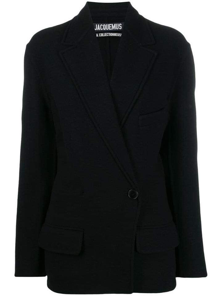 Jacquemus Sabe Double-breasted Blazer - Black