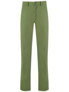 Amir Slama Straight-fit Trousers - Green
