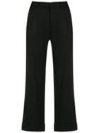 Egrey Cropped Trousers - Black