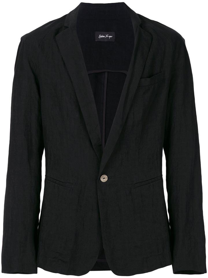 Andrea Ya'aqov Oversized Blazer Jacket - Black