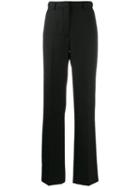 Msgm Pleated Tailored Trousers - Black