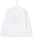Kenzo Kids Tiger Sweatshirt - White