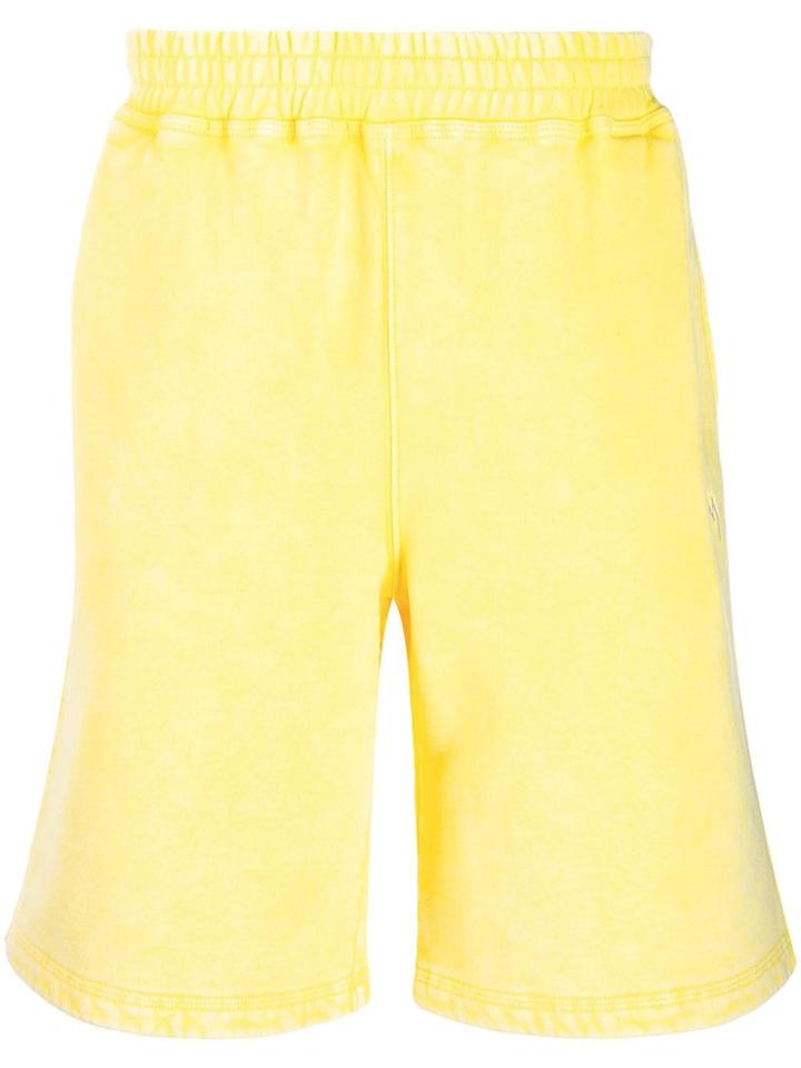 Stussy Elasticated Track Shorts - Yellow