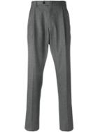 Caruso Classic Tailored Trousers - Grey