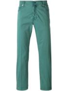 Kiton Straight Leg Jeans - Green