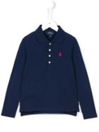 Ralph Lauren Kids Long Sleeve Polo Shirt, Boy's, Size: 6 Yrs, Blue
