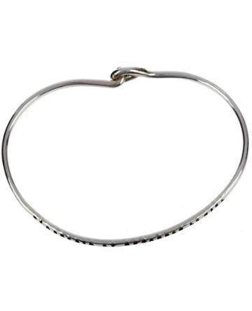 Thoraval Engraved Silver Bracelet