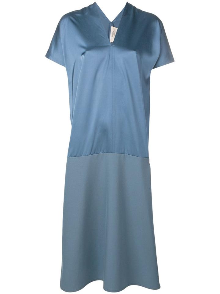 Ports 1961 Oversized Poncho - Blue