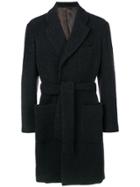 Giorgio Armani Tailored Button-down Coat - Blue