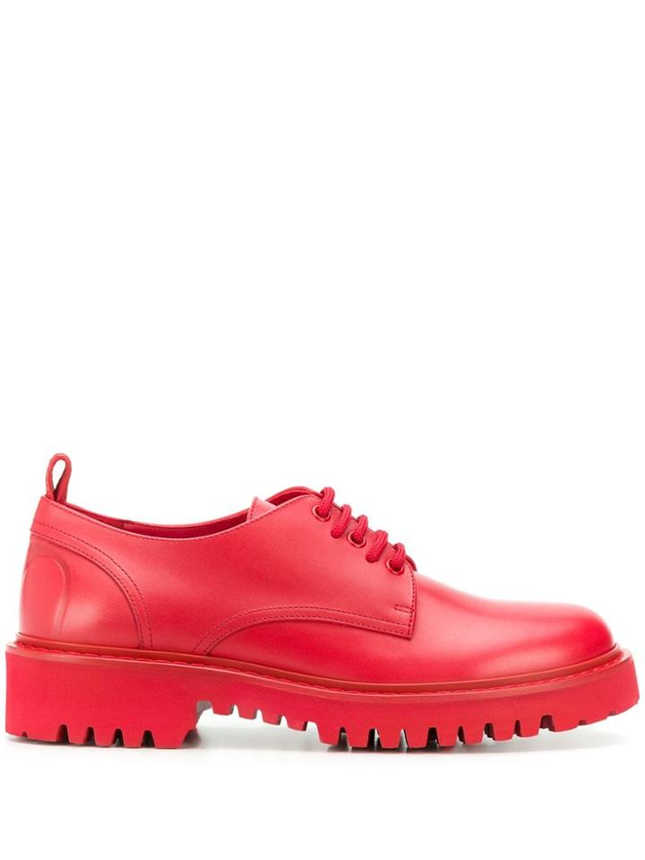 Valentino Valentino Garavani Chunky Lace-up Shoes - Red