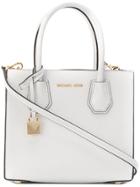 Michael Michael Kors Square Tote - White