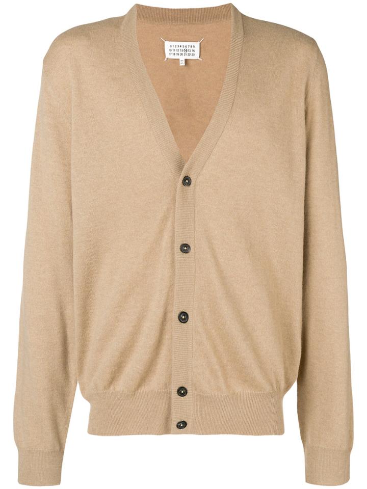 Maison Margiela Elbow Patch Knitted Jumper - Brown