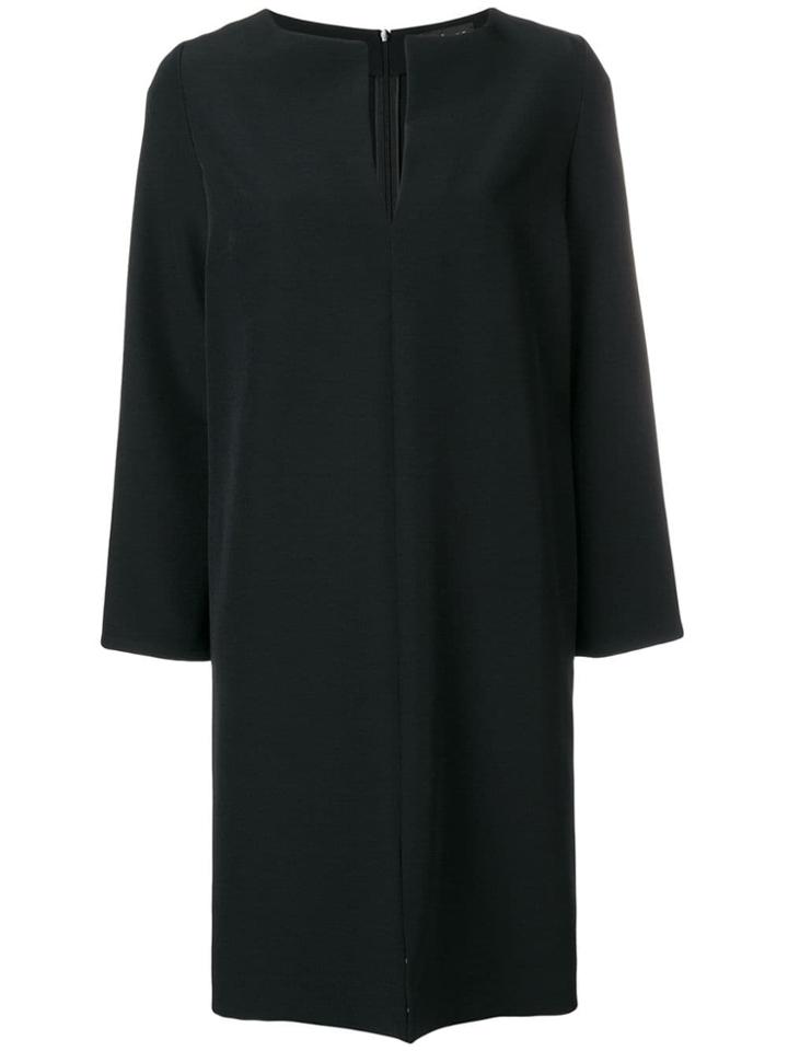 Gianluca Capannolo Front Slit Dress - Black