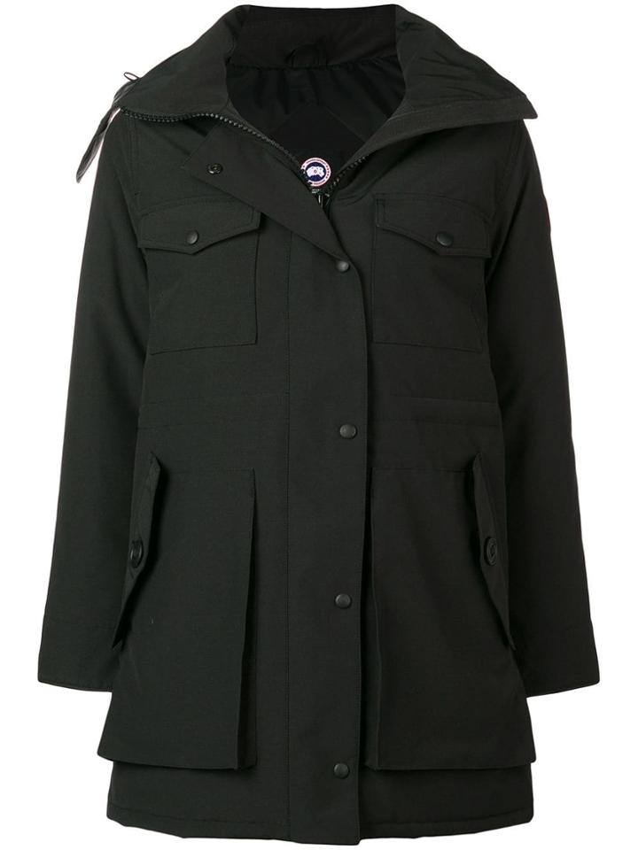 Canada Goose Detachable Hood Parka - Black