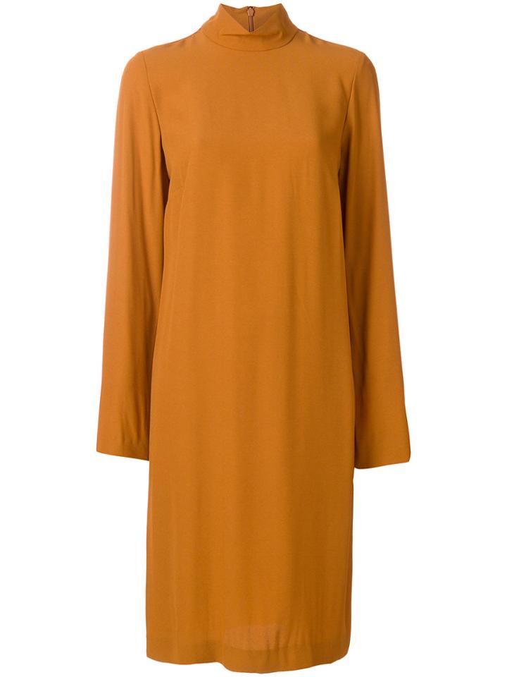 Marni Turtleneck Dress - Yellow & Orange