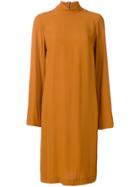 Marni Turtleneck Dress - Yellow & Orange