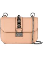 Valentino 'glam Lock' Shoulder Bag, Women's, Nude/neutrals