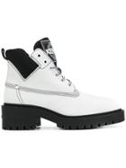 Kenzo Lace-up Boots - White