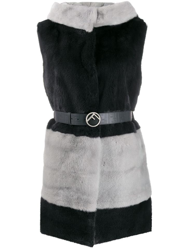 Fendi Hooded Gilet - Black