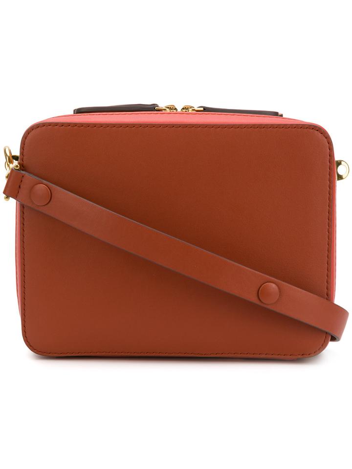 Anya Hindmarch The Stack Double Crossbody - Brown