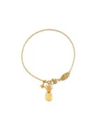 Vivienne Westwood Pineapple Pendant Bracelet - Gold