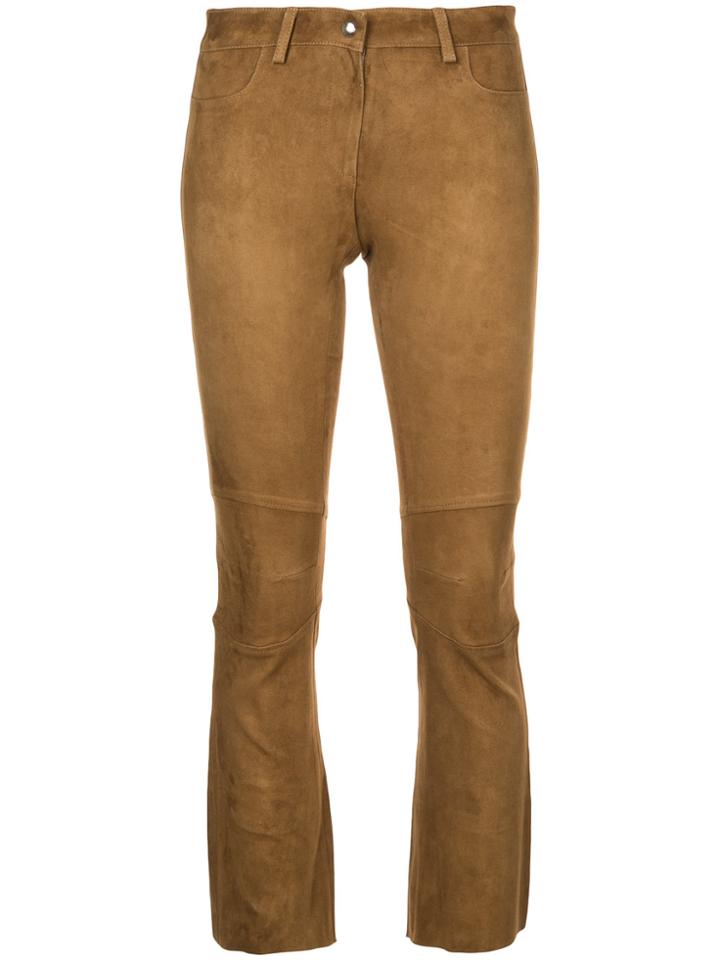 Sylvie Schimmel Cropped Trousers - Brown