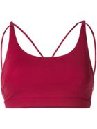 Nimble Activewear Flow Freely Sports Bra - Red