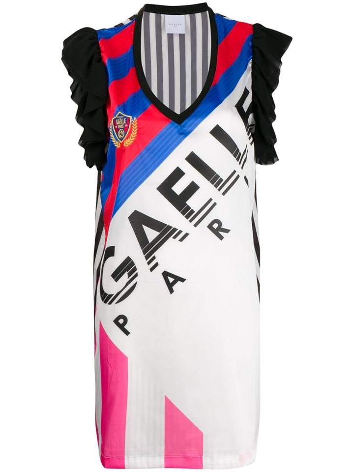 Gaelle Bonheur V Neck T-shirt Dress - Black