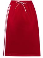 Champion Track Pencil Skirt - Red