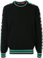 Dolce & Gabbana Striped Trim Jumper - White