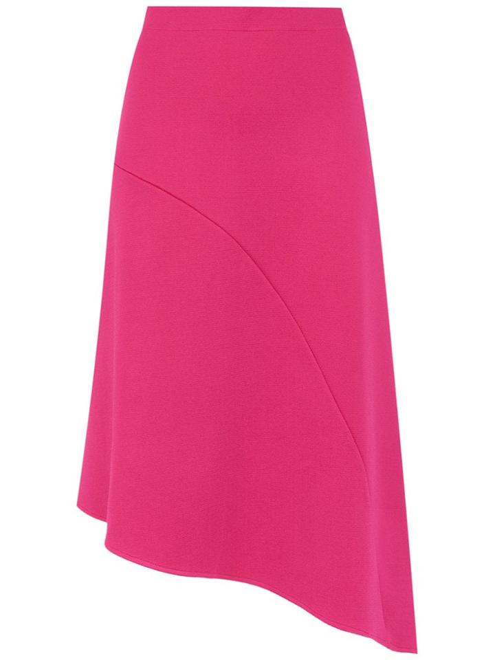 Nk Asymmetrical Midi Skirt - Pink