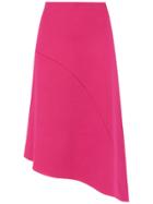 Nk Asymmetrical Midi Skirt - Pink