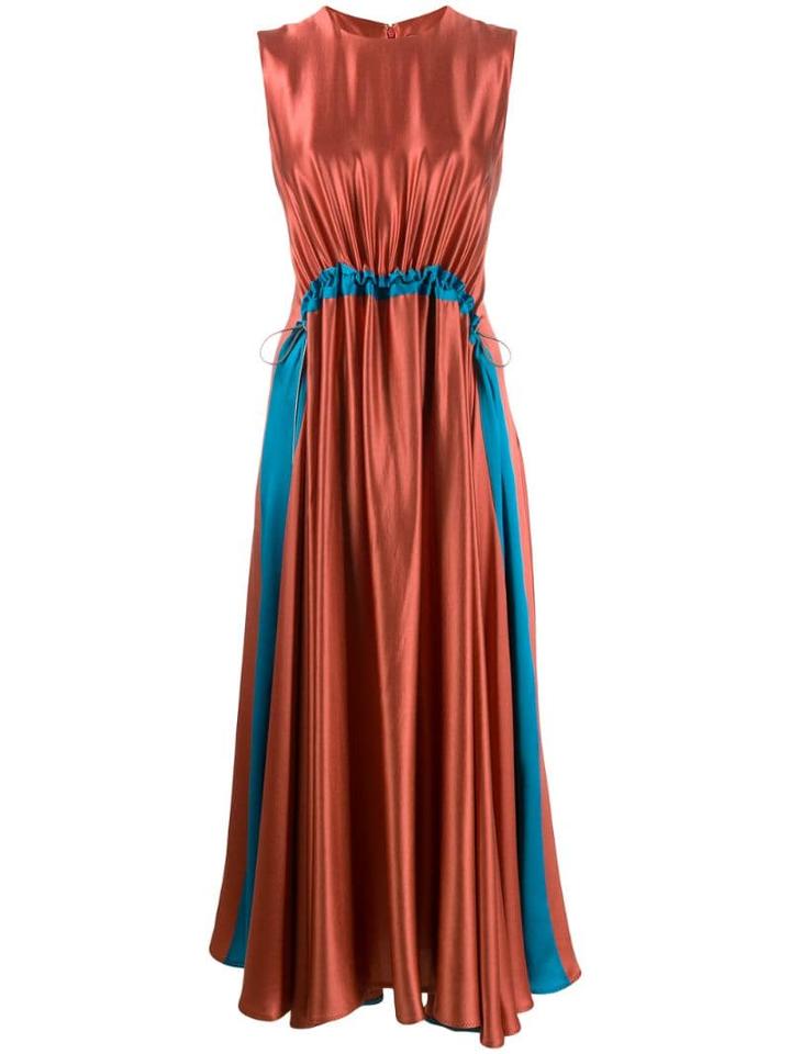 Roksanda Keeva Midi Dress - Orange