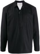 Stephan Schneider Front Zipped Shirt Jacket - Black