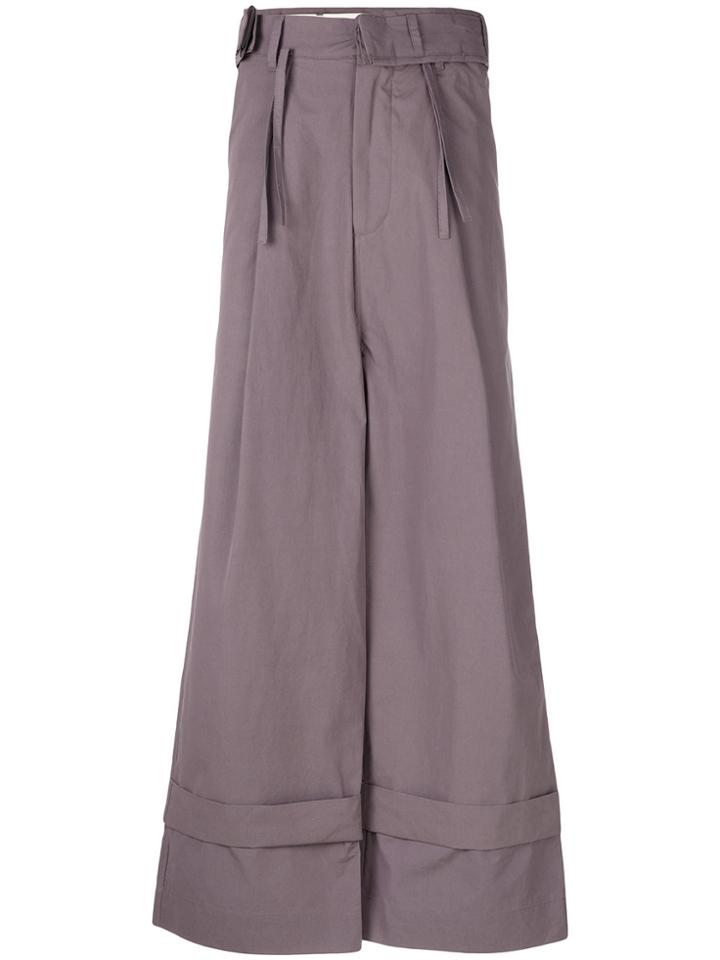 Craig Green Wide Leg Trousers - Pink & Purple