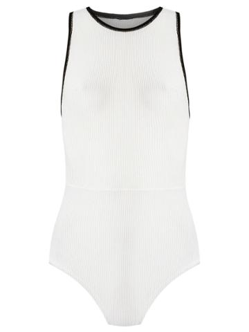 Haight Knit Swimsuit - White