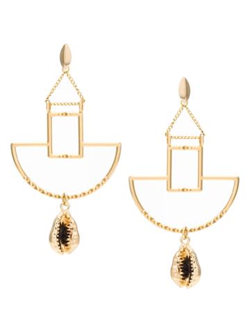 Xaa Geometric Earrings - Metallic