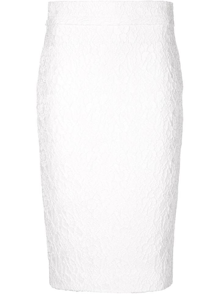 Givenchy Cloque Pencil Skirt