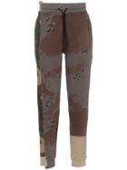 Off-white Reconstructed Cotton Sweatpants - 9901 All Over White