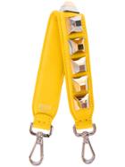 Fendi Studded Bag Strap - Yellow & Orange
