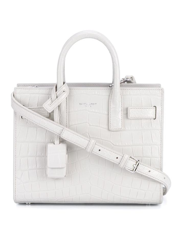 Saint Laurent Nano Sac De Jour Leather Tote Bag