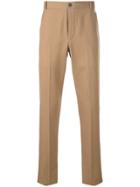 Thom Browne Tailored Signature Trim Trousers - Neutrals