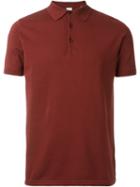 Aspesi Short Sleeve Slim Fit Polo Shirt, Men's, Size: 50, Red, Cotton