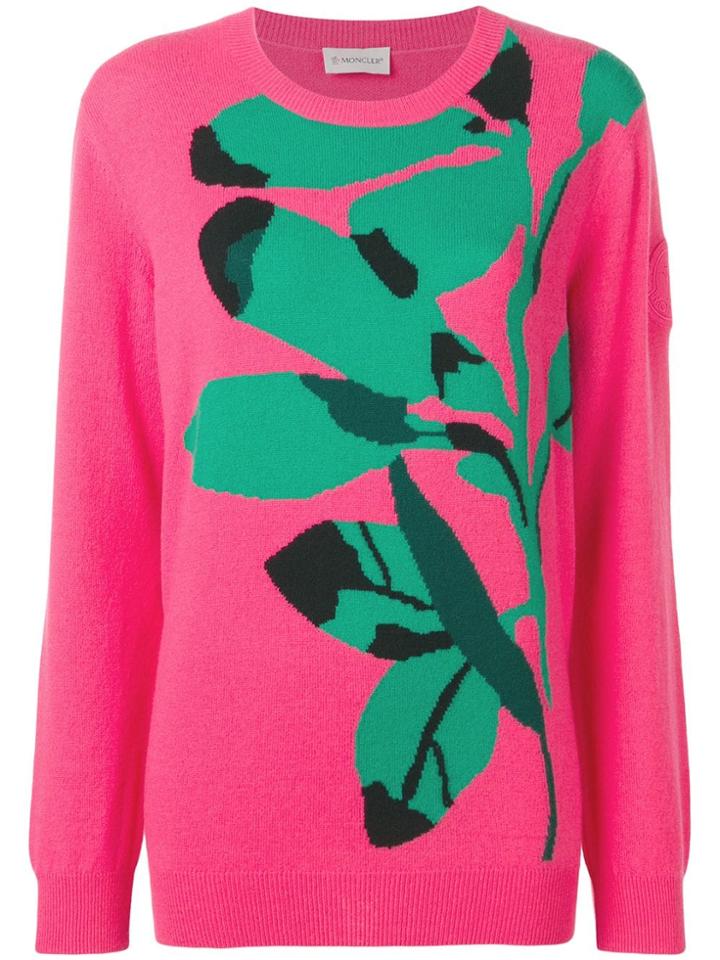 Moncler Fine Knit Jumper - Pink