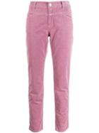 Closed Slim Fit Corduroy Trousers - Pink