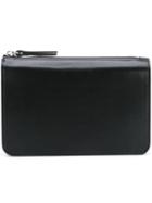 Maison Margiela Zip Top Clutch, Women's, Black, Leather