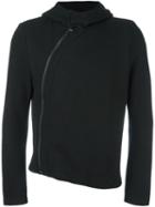 Ann Demeulemeester Asymmetric Zip Up Hoodie